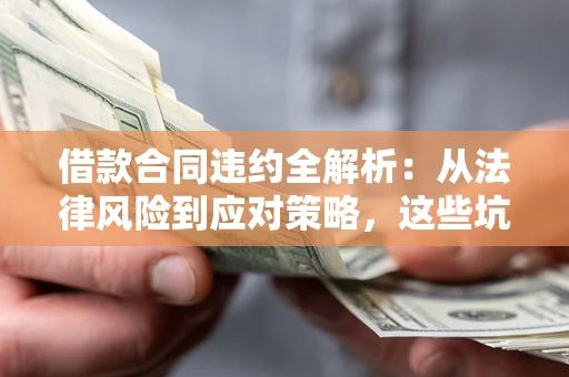 武汉借款合同违约全解析：从法律风险到应对策略，这些坑别再踩！