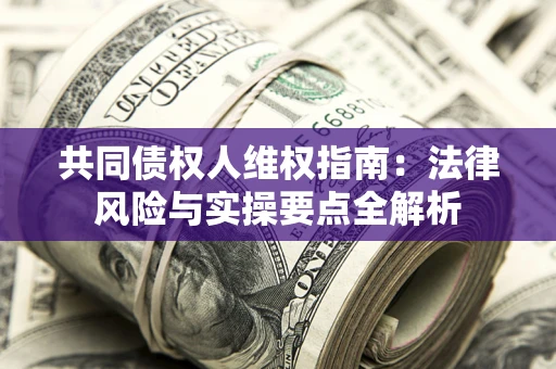 武汉共同债权人维权指南：法律风险与实操要点全解析
