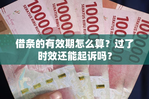 武汉借条的有效期怎么算？过了时效还能起诉吗？